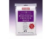 Caroline High Quality Polythene Freezer Bags (28 x 35cm / 11 x 14 inch) x 18